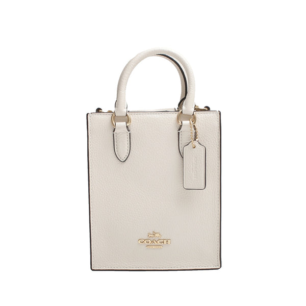 コーチ COACH PLLD LTH NS MIN TOTE ショルダーバッグ CJ500-IMCHK レディース チョーク